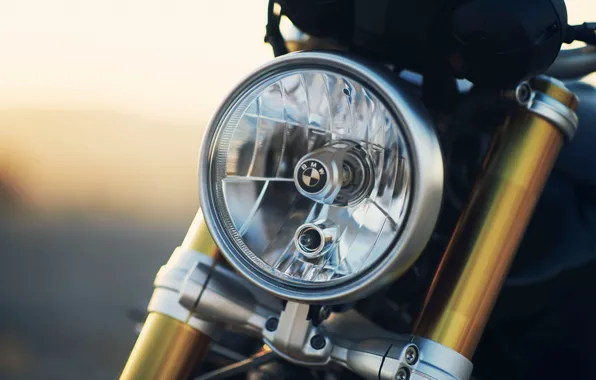 BMW, light, logo, moto, design, classic, NineT