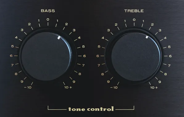Bass, treble, tone control