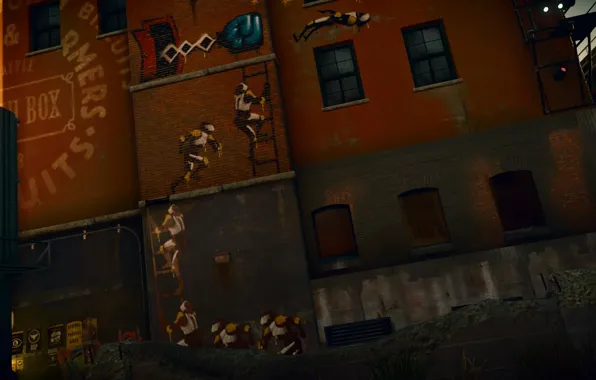 Graffiti, inFAMOUS Second Son, DUP