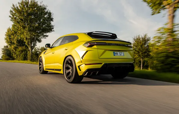 Lamborghini, вид сзади, кроссовер, Urus, Novitec, 2019