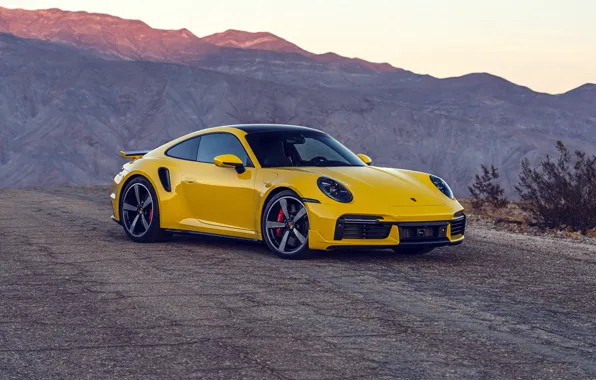 Горы, 911, Porsche, порше, Turbo, 2021