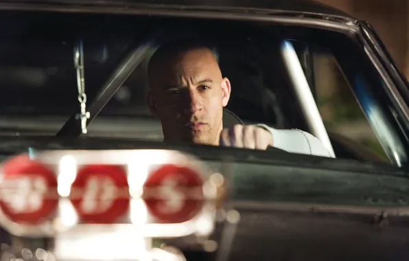 Картинка Вин Дизель, Vin Diesel, Форсаж 4, Dominic Toretto, Fast &ampamp; Furious