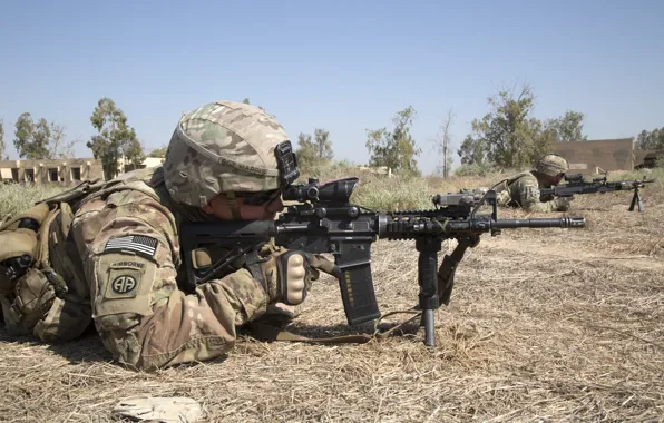 Картинка оружие, солдат, United States Army