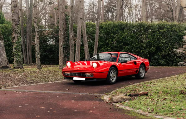 Картинка Ferrari, red, GTB, 1989, iconic, Ferrari GTB Turbo