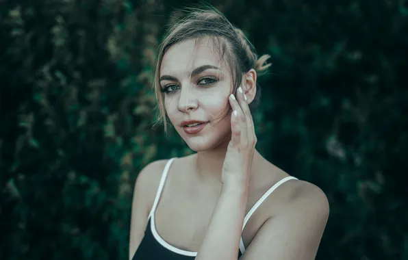 Взгляд, портрет, тату, Roosso alex