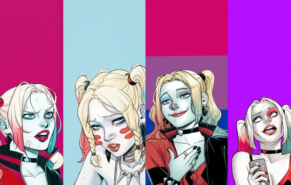 Girl, style, Harley Qiunn, DC, AI Art