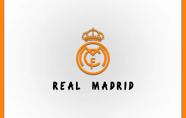 Wallpaper, sport, logo, football, Real Madrid CF