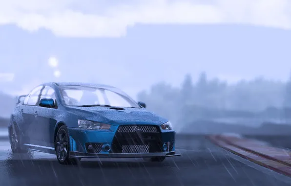 Cars, lancer, spa, Project