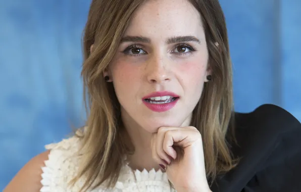 Эмма Уотсон, Emma Watson, Красавица и чудовище, на пресс-конференции фильма, Emma Charlotte Duerre Watson