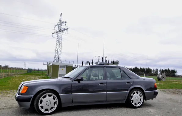 Картинка Mercedes-Benz, dorest, w124 500E