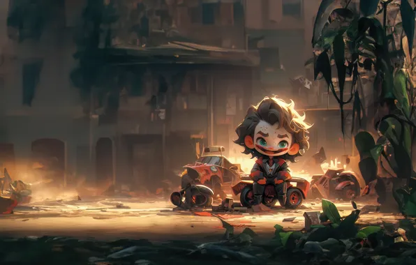 Картинка chibi, laughs, jokers