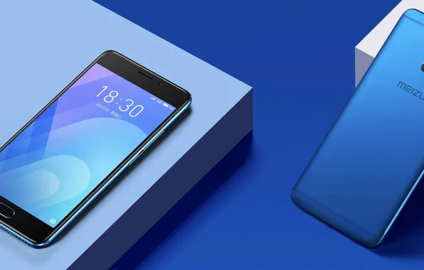 Картинка Blue, Smartphone, Meizu, M6 Note
