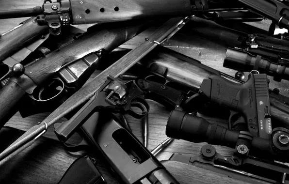 Оружие, guns, ружьё, револьвер, винтовки