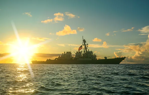 Эскадренный, миноносец, USS Benfold