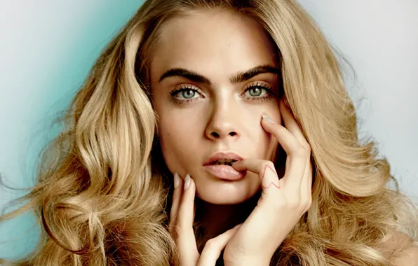 Картинка модель, портрет, Cara Delevingne, Кара Делевинь