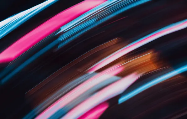 Картинка blue, pink, art, blurry