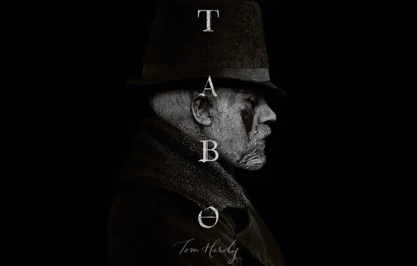 Картинка hat, man, Taboo, Tom Hardy, miniseries, Tabo