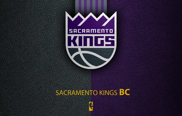 Wallpaper, sport, logo, basketball, NBA, Sacramento Kings