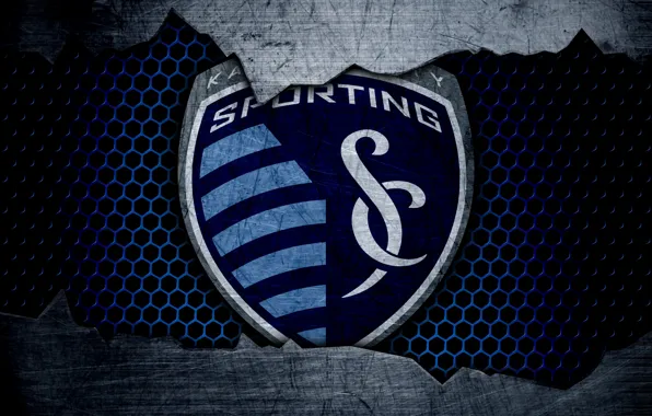 Wallpaper, sport, logo, football, Sporting Kansas City