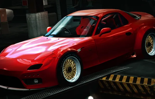 Photoshop, Mazda Rx-7, Need for speed world
