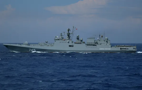 ВМФ, фрегат, Средиземное море, сторожевой корабль, &quot;Адмирал Григорович&quot;, 11356 проект