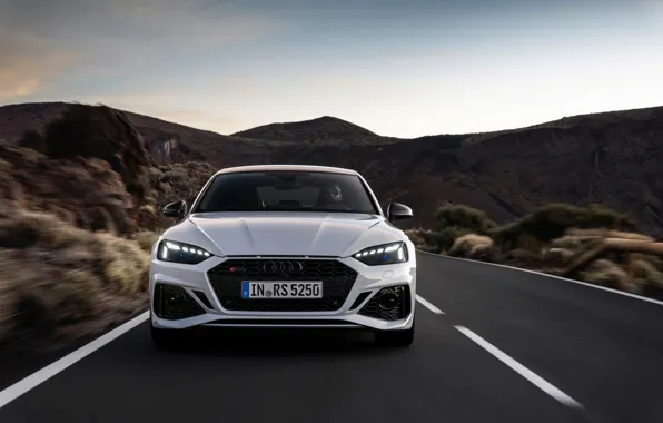 Дорога, Audi, вид спереди, RS5, Sportback, RS 5, 2020