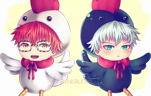 Дети, циплята, Mystic Messenger