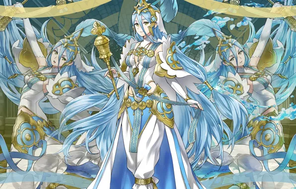 Девушка, фэнтези, Fire Emblem