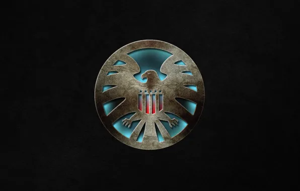 Logo, Marvel, eagle, series, falcon, Avengers, S.H.I.E.L.D., Agents of Shield