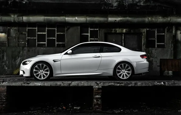 Картинка белый, бмв, купе, BMW, E92