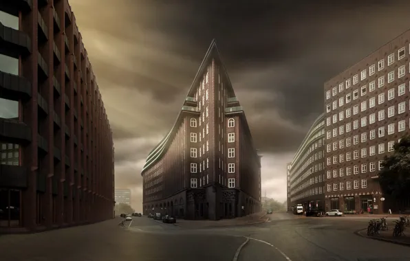 Germany, Hamburg, Chilehaus