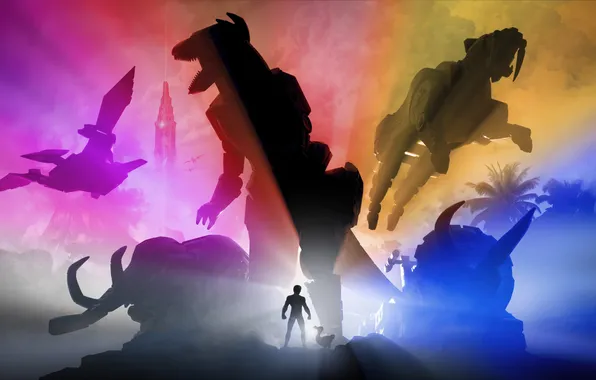 Картинка Games, Colorful, Power Rangers, Ark: Survival Ascended