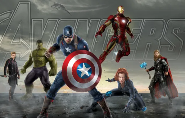 Халк, железный человек, тор, капитан америка, мстители, avengers, черная вдова, соколиный глаз