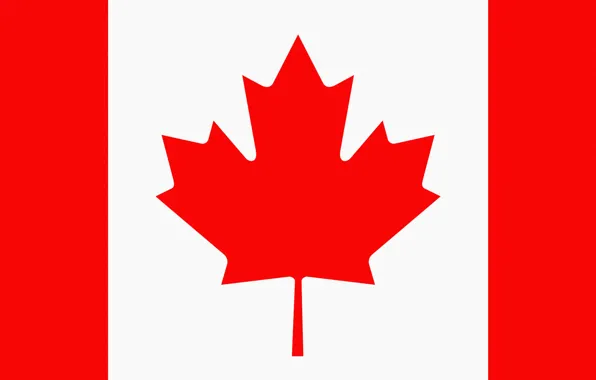 Картинка Лист, Флаг, Канада, Герб, Canada, Photoshop