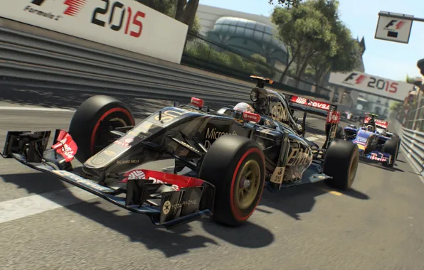 Игра, Трасса, болид, формула, formula 2015.