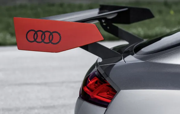 Картинка Audi, TT, rear wing, Audi TT clubsport turbo concept