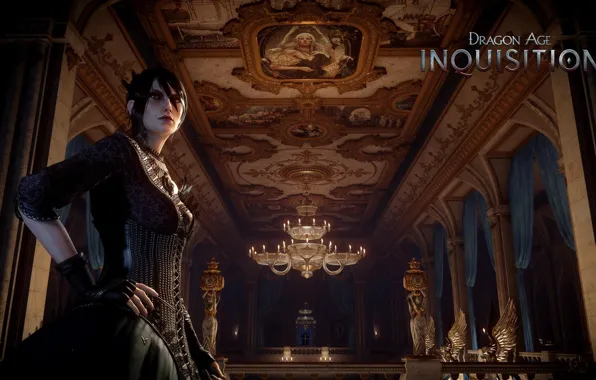 Девушка, BioWare, Electronic Arts, Dragon Age: Inquisition, ллатья