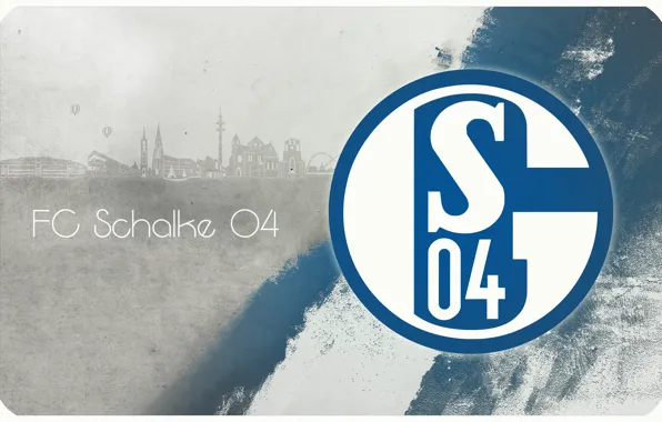Wallpaper, sport, logo, football, FC Shalke 04