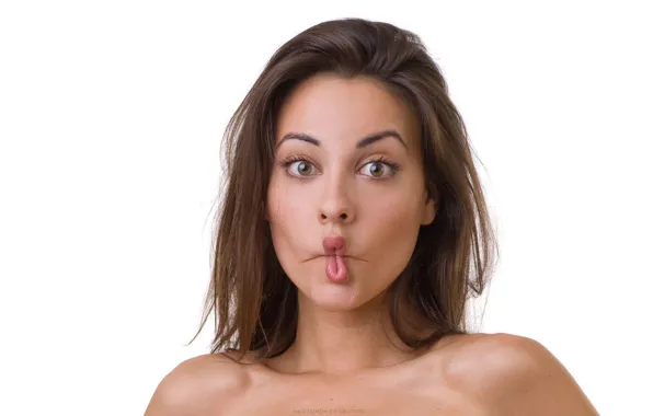 Глаза, рот, брюнетка, губы, lorena garcia, femjoy
