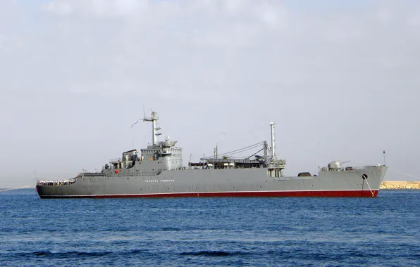 Транспорт, морской, вооружения, генерал рябиков, проект 323в