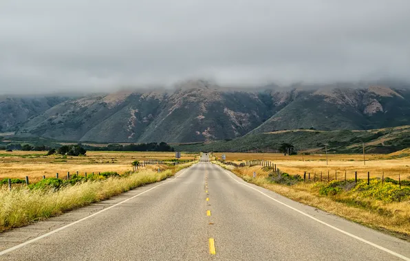 Картинка дорога, Калифорния, USA, США, California