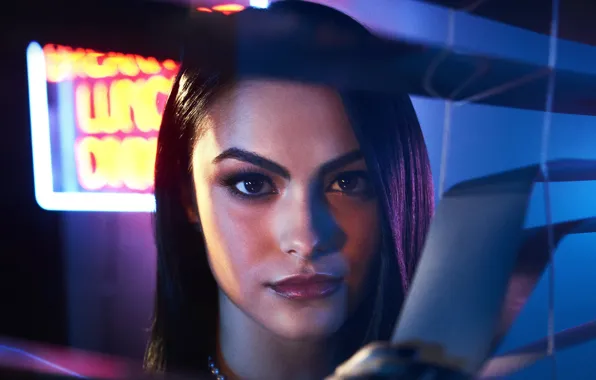 Картинка girl, woman, face, brunette, tv series, Riverdale, Veronica Lodge, Camila Mendes