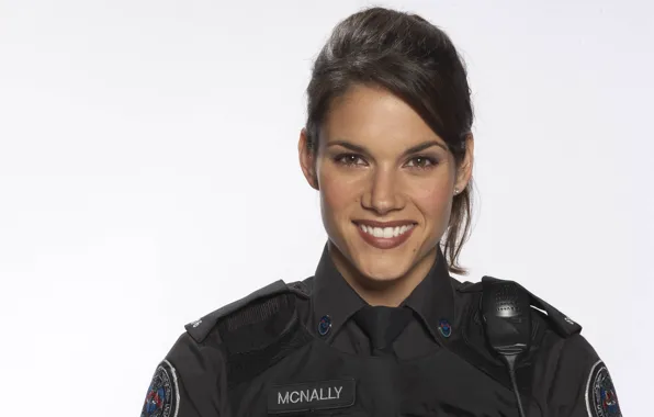 Взгляд, поза, улыбка, сериал, hair, Мисси Перегрим, Missy Peregrym, Копы-новобранцы