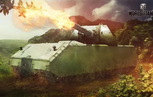 Игры, World of Tanks, Maus, Wargaming Net, FuriousGFX