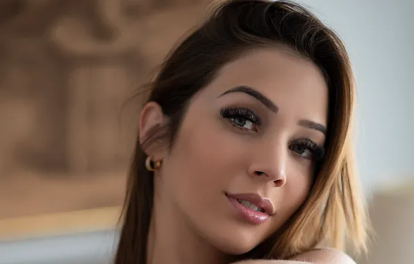 Girl, sexy, beautiful, short hair, model, pretty, face, erotic