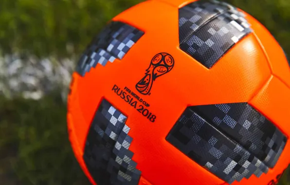Красный, Мяч, Спорт, Оранжевый, Футбол, Россия, Adidas, ФИФА