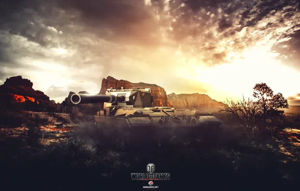 Игры, Великобритания, World of Tanks, Wargaming Net, FuriousGFX, FV215B (183)