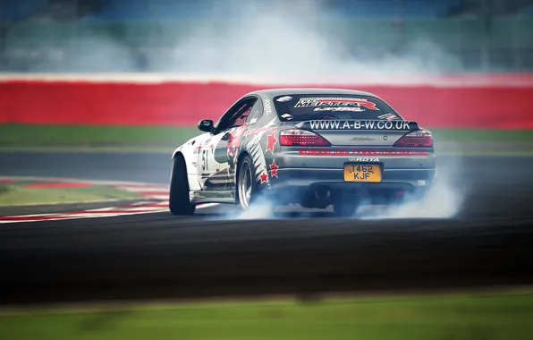 Silvia, Nissan, Drift, Race, Smoke, Tuning, Road