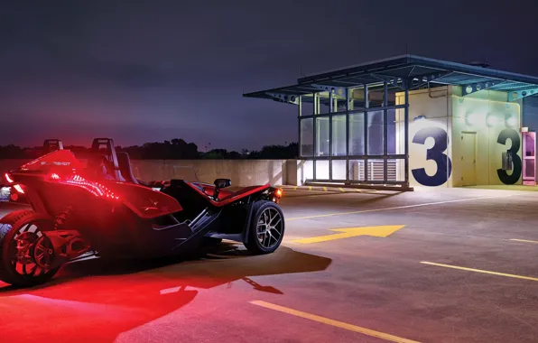 Beautiful, comfort, hi-tech, Polaris, Slingshot, tecnology, sporty, tricycle
