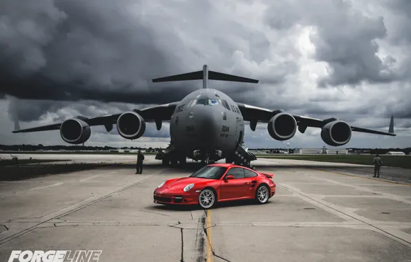 Картинка 997, Porsche, Turbo, Forgeline, GA3. Wheels